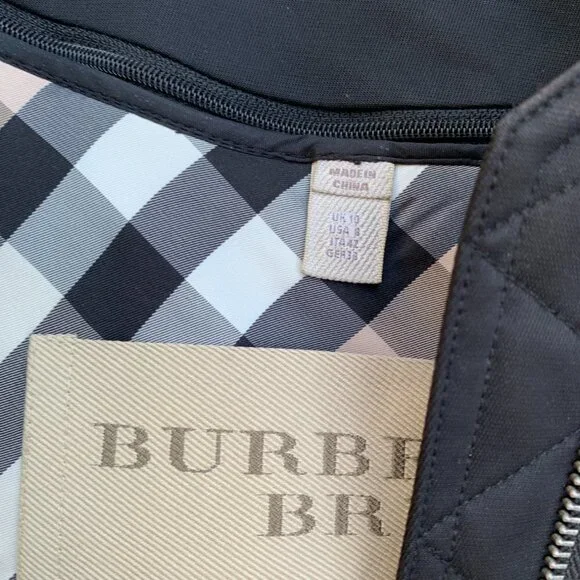 RARE Supernova Burberry Jacket Burberry 3 In 1 Jacket Bomber Vest Size 8 - Picture 4 of 16
